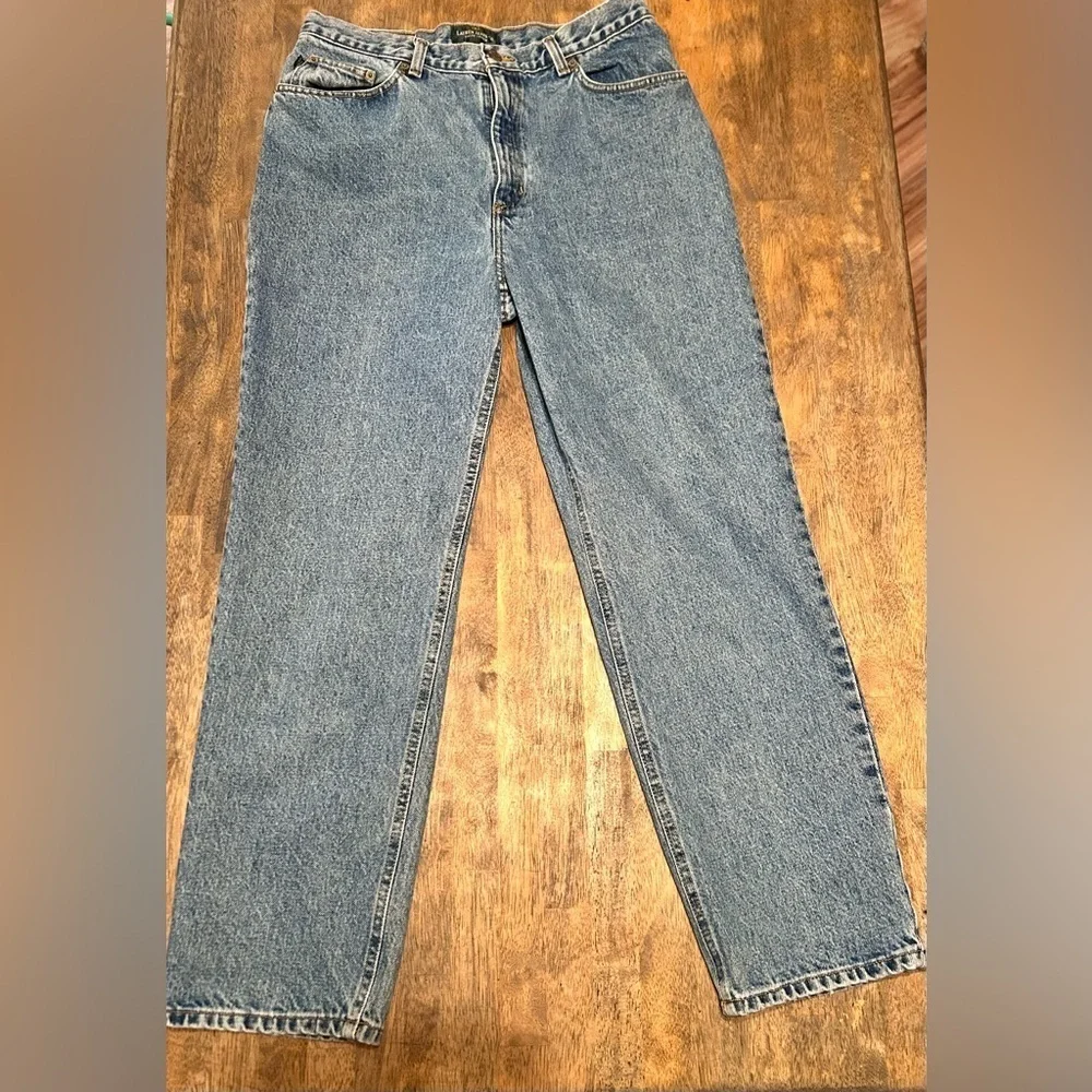Vintage Ralph Lauren Lauren Jeans Co Women’s High-Waisted Straight Leg 12 Y2K